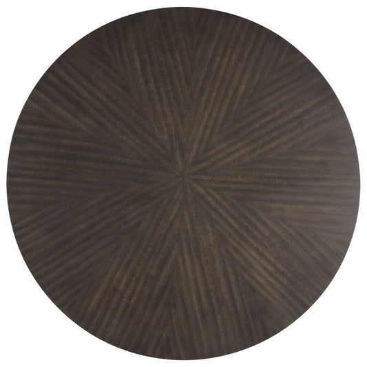 Chestnut Ridge - 47" Round Table - Brown Dining Tables by New Classic - Walls Furniture & Mattress
