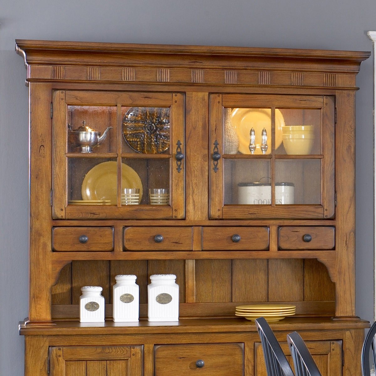 Treasures - Hutch - Light Brown Hutches by Liberty Furniture - Walls Furniture & Mattress