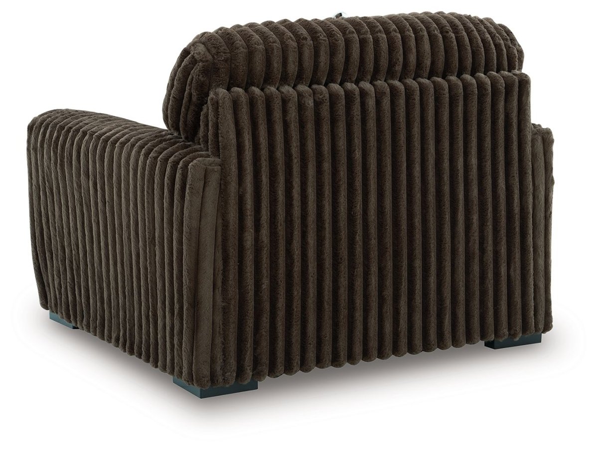 Midnight - Madness - Chair And A Half Arm Chairs by Signature Design by Ashley® - Walls Furniture & Mattress