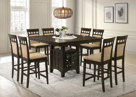 Gabriel - Square Counter Height Dining Set 5 Piece Dining Room Sets by Coaster Fine Furniture - Walls Furniture & Mattress
