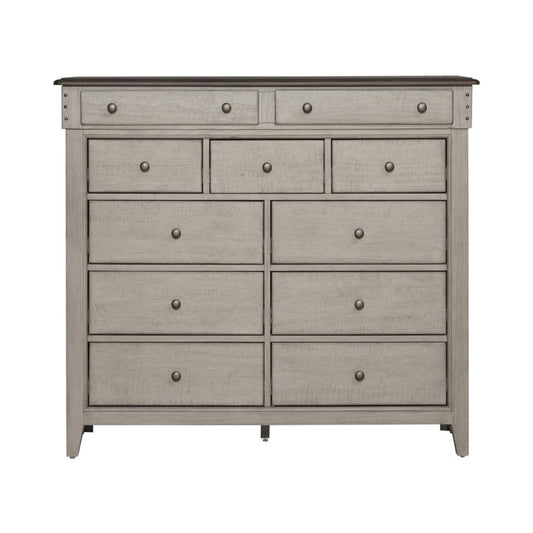 Ivy Hollow - 11 Drawer Chesser - White Dressers by Liberty Furniture - Walls Furniture & Mattress