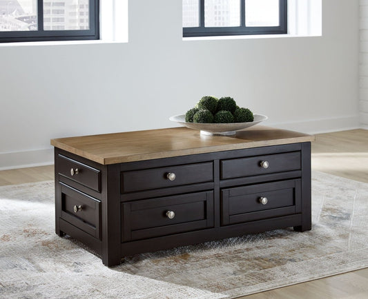 Drazmine - Lift Top Cocktail Table - Brown Cocktail Tables by Signature Design by Ashley® - Walls Furniture & Mattress