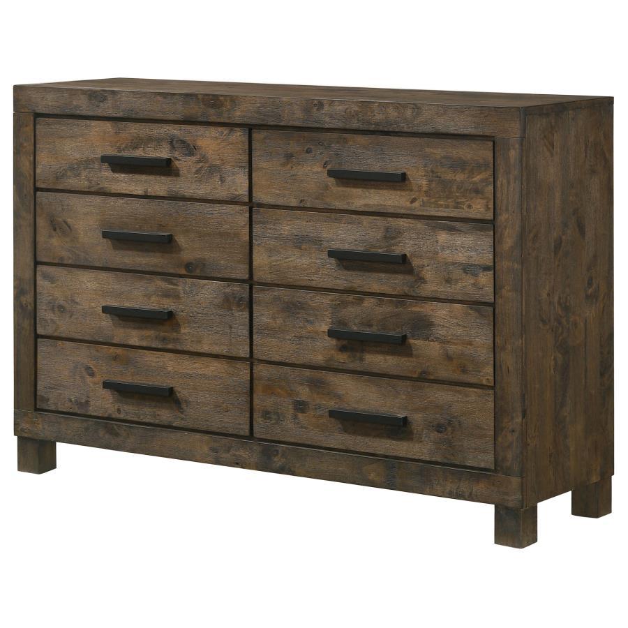 Woodmont - 8 - Drawer Dresser Dressers by CoasterEveryday - Walls Furniture & Mattress