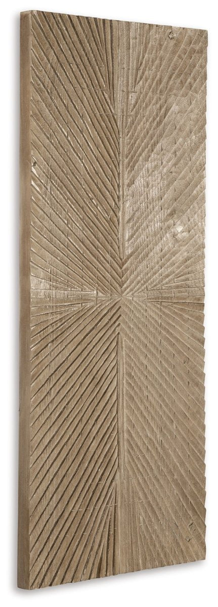 Lenora - Wall Decor - Distressed Brown Wall Decor by Signature Design by Ashley® - Walls Furniture & Mattress