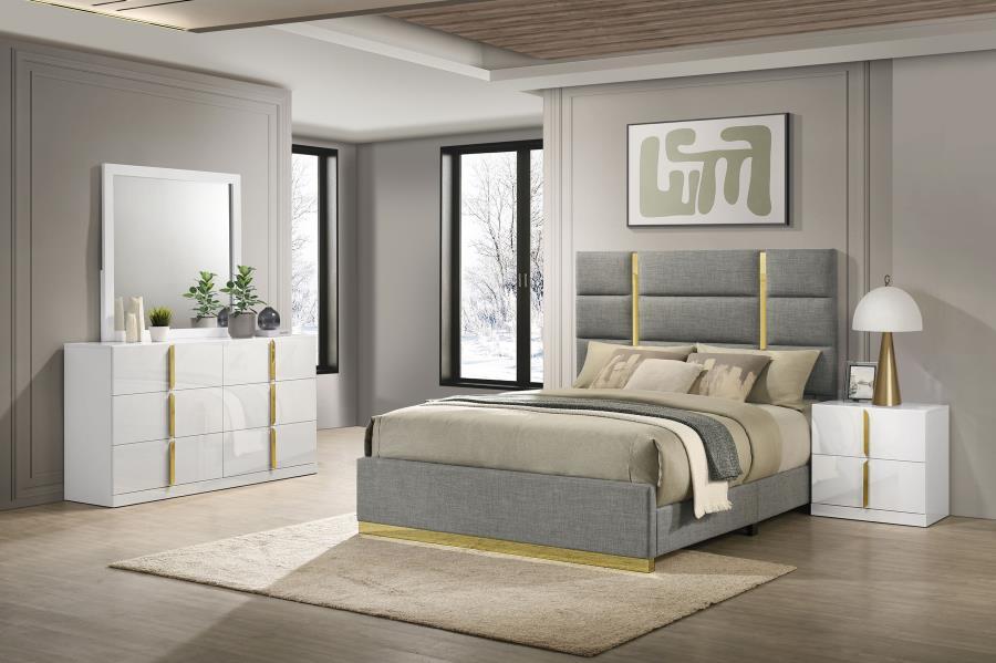 Ines - Bedroom Set 4 Piece Bedroom Sets by Coaster Fine Furniture - Walls Furniture & Mattress