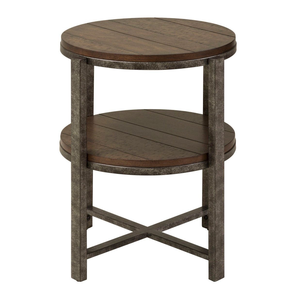 Breckinridge - Round End Table - Dark Brown End Tables by Liberty Furniture - Walls Furniture & Mattress