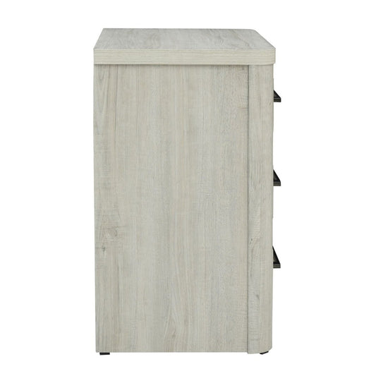 Modern Play - Nightstand With Charging Station - White Nightstands w/ Charging Stations by Liberty Furniture - Walls Furniture & Mattress