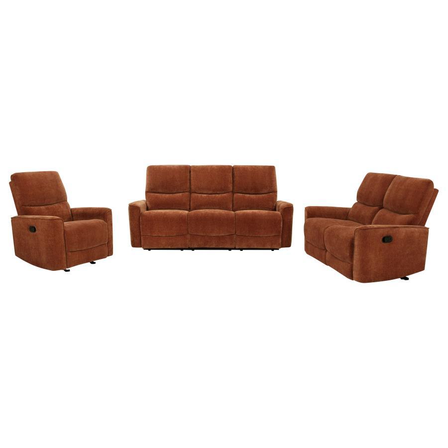 Navarro - Upholstered Reclining Sofa Set Reclining Sofas & Loveseats by Coaster Fine Furniture - Walls Furniture & Mattress