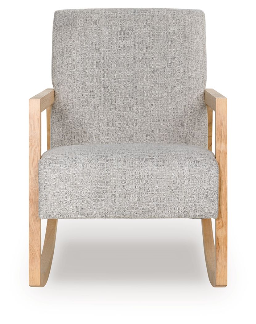 Wychworth - Gray / Natural - Accent Chair Accent Chairs by Signature Design by Ashley® - Walls Furniture & Mattress