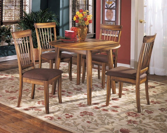 Berringer - Drop Leaf Table Set 3 Piece Dining Room Sets by Ashley® - Walls Furniture & Mattress