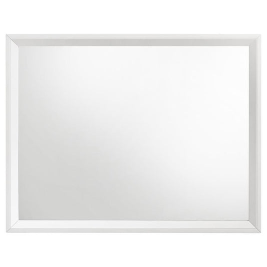 Sonora - Dresser Mirror - White Bedroom Mirrors by Coaster Fine Furniture - Walls Furniture & Mattress