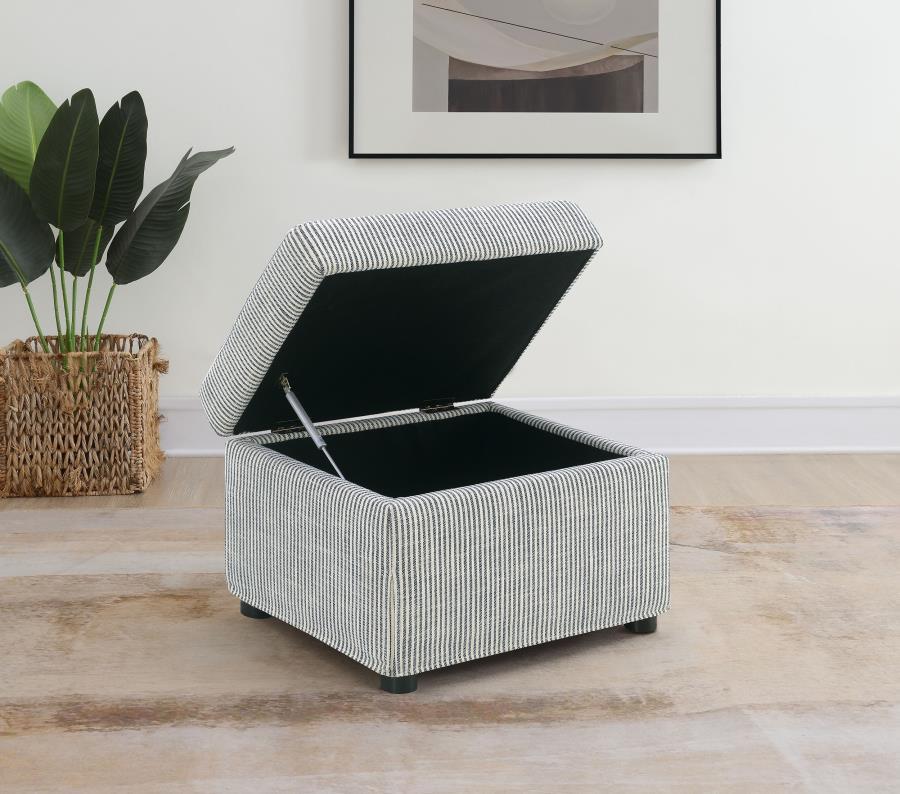 Winter - Upholstered Hydraulic Lift Top Storage Ottoman Storage Ottomans by Coaster Fine Furniture - Walls Furniture & Mattress