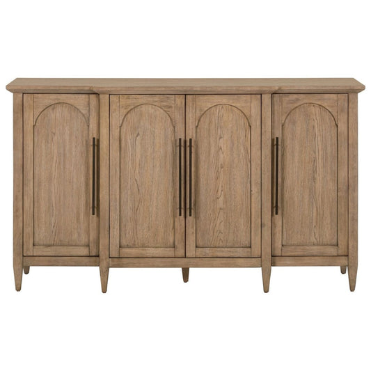 Pavilion - 4 Door Accent Cabinet - Brown Accent Cabinets by Liberty Furniture - Walls Furniture & Mattress