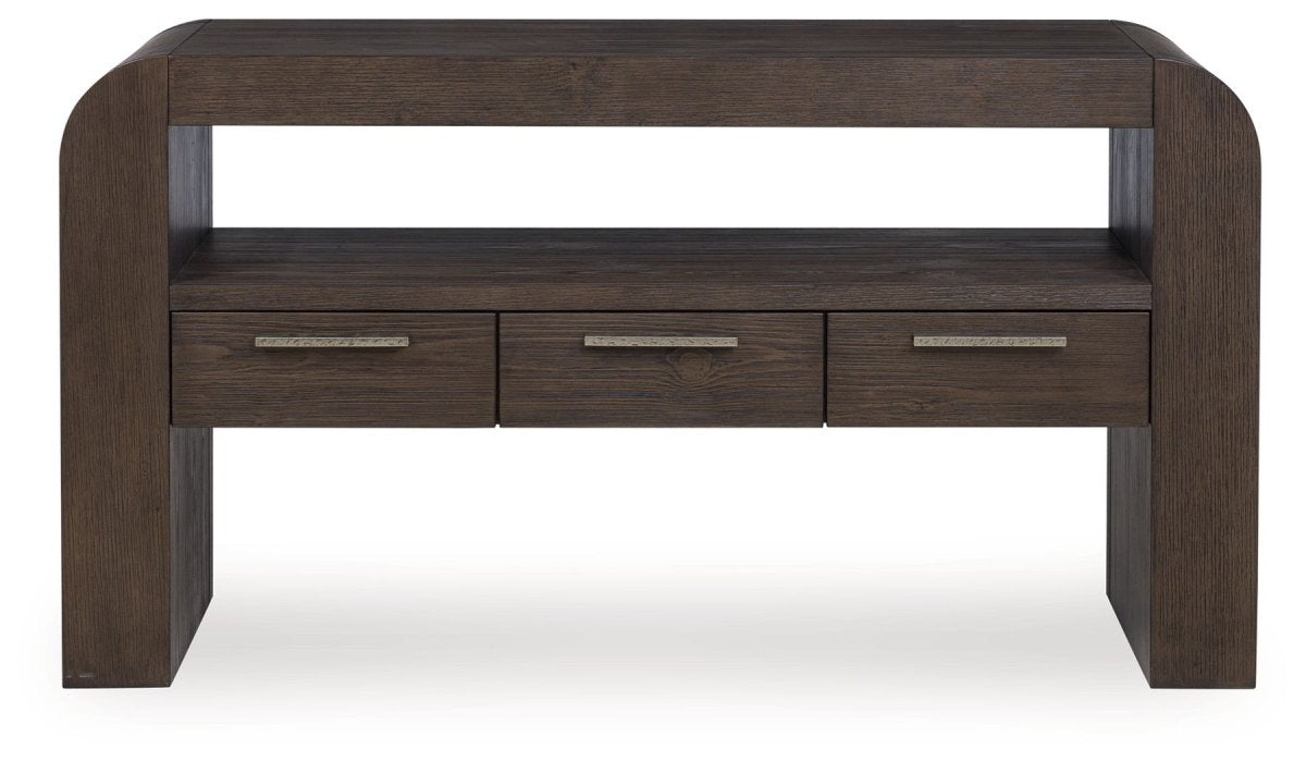 Neo - Rich Brown - Console Console Tables by Luxe - Walls Furniture & Mattress
