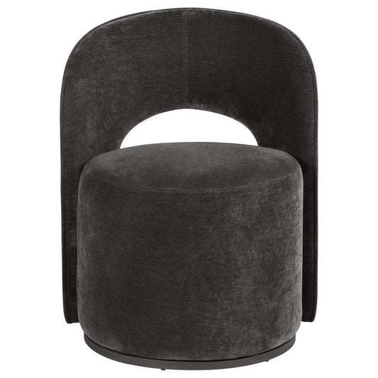 Harjo - Velvet Upholstered Swivel Accent Chair Swivel Chairs by Coaster Fine Furniture - Walls Furniture & Mattress