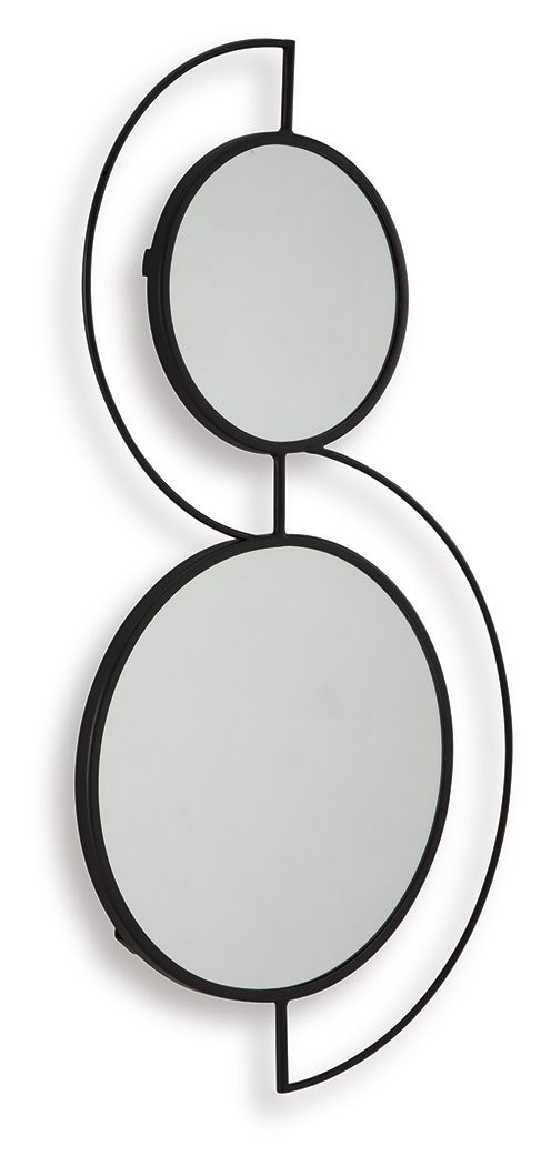 Shayham - Accent Mirror - Black Accent Mirrors by Signature Design by Ashley® - Walls Furniture & Mattress