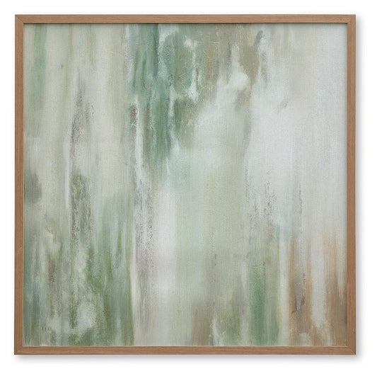 Daybourne - Wall Art - Green / Brown / White Canvas Art by Signature Design by Ashley® - Walls Furniture & Mattress
