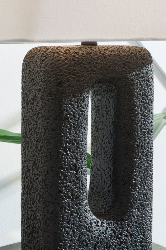 Wimmings - Poly Table Lamp (Set of 2) - Black Table Lamps by Signature Design by Ashley® - Walls Furniture & Mattress