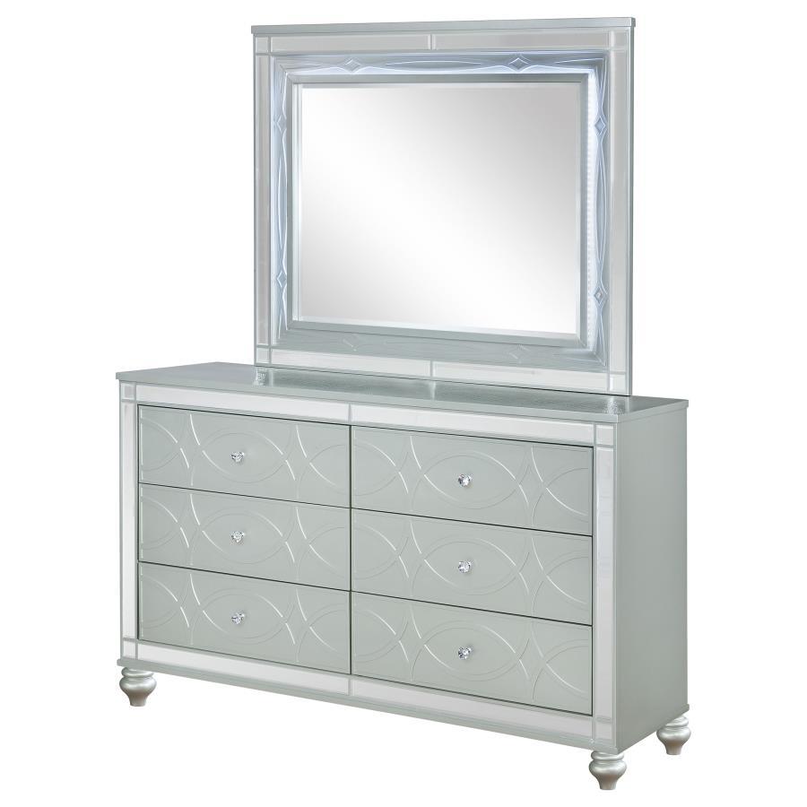 Gunnison - 6 - Drawer Dresser Dressers by CoasterEssence - Walls Furniture & Mattress