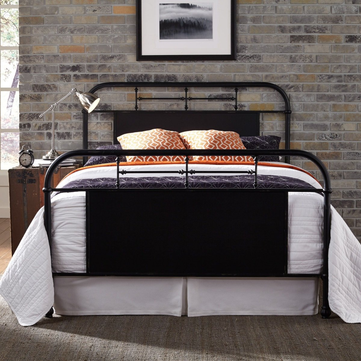 Vintage Series - Metal Bed Panel Beds by Liberty Furniture - Walls Furniture & Mattress