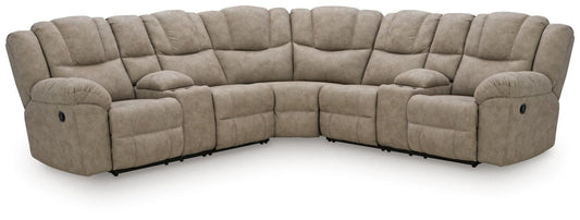 Pearce - Pike - Reclining Sectional Reclining Sectionals by Signature Design by Ashley® - Walls Furniture & Mattress