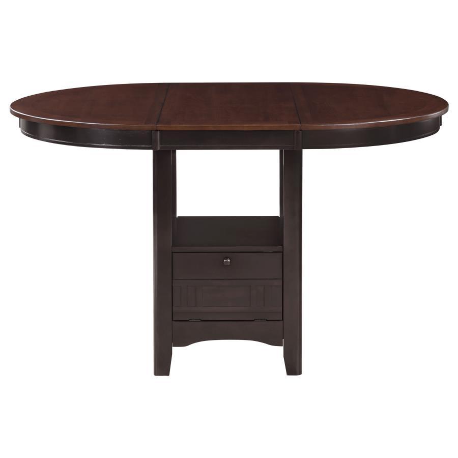 Lavon - Oval Extension Counter Dining Table - Light Chestnut Counter Tables by CoasterEveryday - Walls Furniture & Mattress
