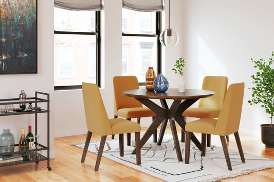 Lyncott - Dining Room Table Set 5 Piece Dining Room Sets by Signature Design by Ashley® - Walls Furniture & Mattress