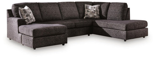 Lentiz - Sectional Stationary Sectionals by Signature Design by Ashley® - Walls Furniture & Mattress