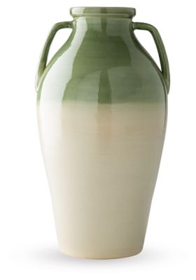 Andorbury - Vase - Green / Beige Vases & Jars by Signature Design by Ashley® - Walls Furniture & Mattress