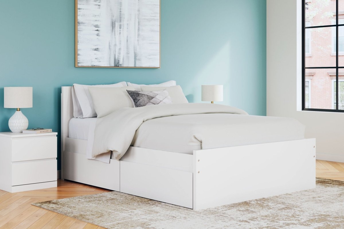 Onita - Panel Platform Bed Storage Beds by Signature Design by Ashley® - Walls Furniture & Mattress