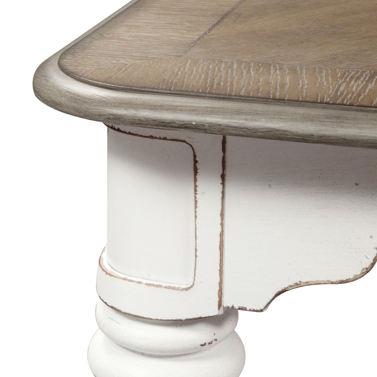 Magnolia Manor - Gathering Leg Table - White Counter Tables by Liberty Furniture - Walls Furniture & Mattress