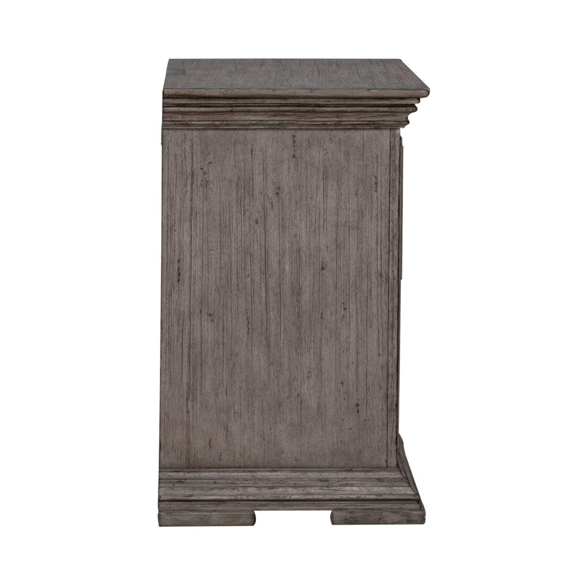 Big Valley - 2 Drawer Night Stand w/ Charging Station Nightstands w/ Charging Stations by Liberty Furniture - Walls Furniture & Mattress