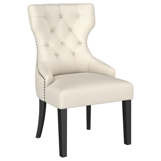 Baney - Fabric Upholstered Dining Side Chair Side Chairs by Coaster Fine Furniture - Walls Furniture & Mattress