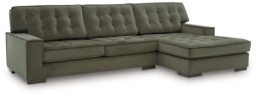 Caspian - Town - Sectional Stationary Sectionals by Signature Design by Ashley® - Walls Furniture & Mattress
