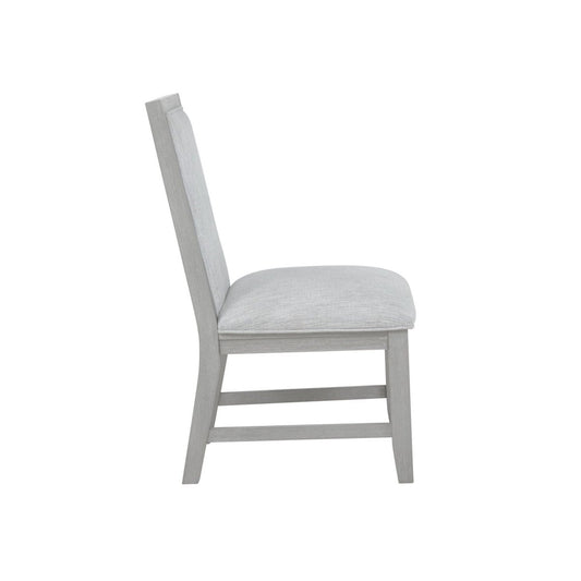 Fiona - Dining Side Chair (Set of 2) - Mist Gray Chair Sets by New Classic - Walls Furniture & Mattress