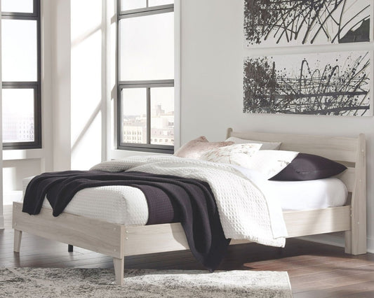 Socalle - Panel Platform Bed Platform Beds by Millennium® by Ashley - Walls Furniture & Mattress