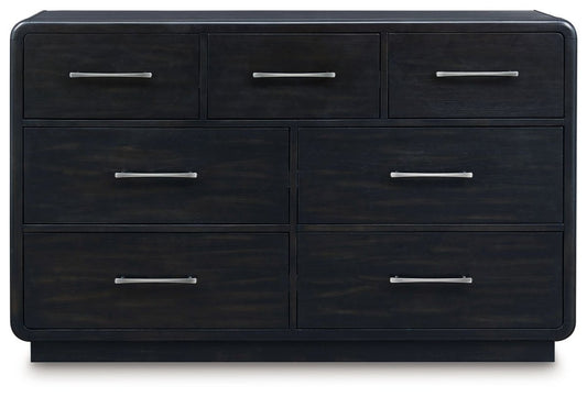 Rowanbeck - Dresser - Black Dressers by Signature Design by Ashley® - Walls Furniture & Mattress
