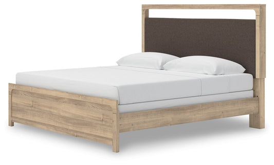 Kinlanni - Upholstered Panel Bed Panel Beds by Signature Design by Ashley® - Walls Furniture & Mattress