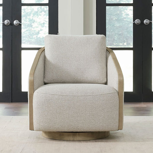 Nora - Upholstered Swivel Accent Chair Swivel Chairs by Liberty Furniture - Walls Furniture & Mattress