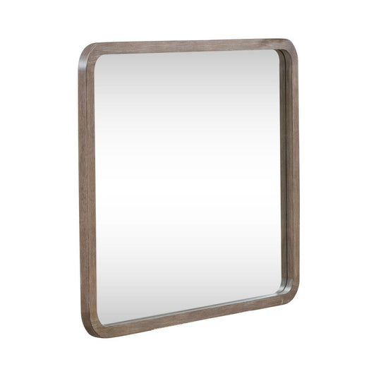 South Bend - Landscape Mirror - Brown Landscape Mirrors by Liberty Furniture - Walls Furniture & Mattress