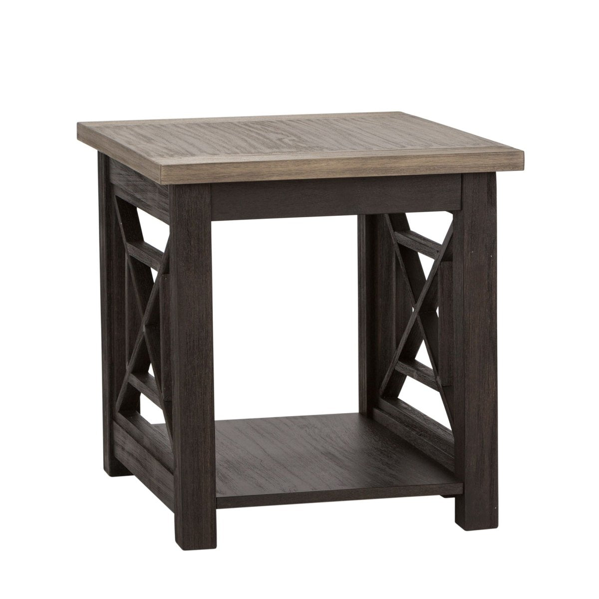 Heatherbrook - End Table - Black End Tables by Liberty Furniture - Walls Furniture & Mattress