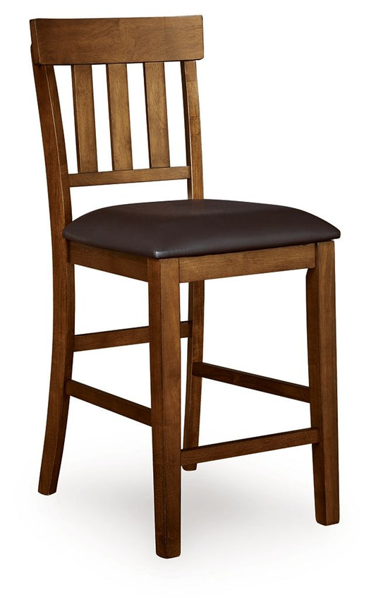 Ralene - Upholstered Barstool (Set of 2) - Medium Brown Stool Sets by Signature Design by Ashley® - Walls Furniture & Mattress