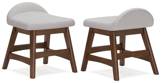 Lyncott - Home Office Desk Chair - Light Gray / Brown Desk Chairs by Signature Design by Ashley® - Walls Furniture & Mattress
