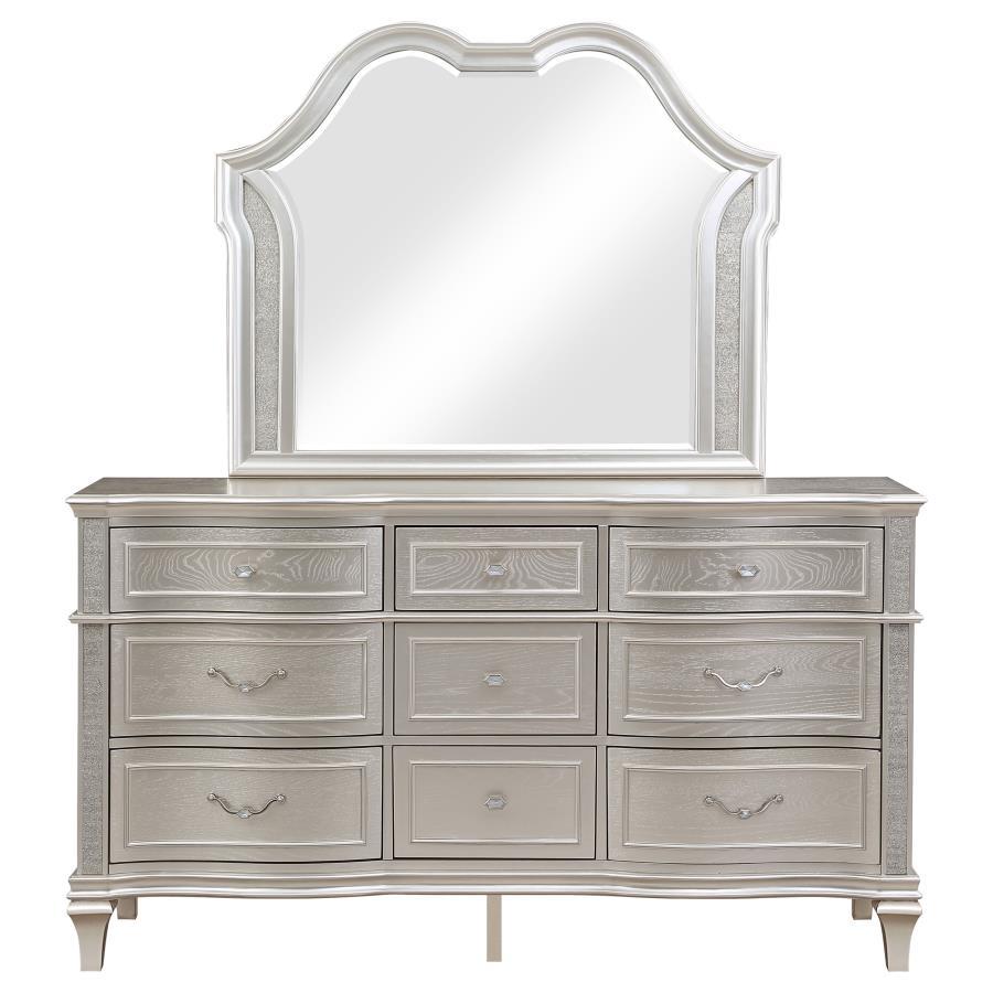 Evangeline - 9 - Drawer Dresser Dressers by CoasterElevations - Walls Furniture & Mattress