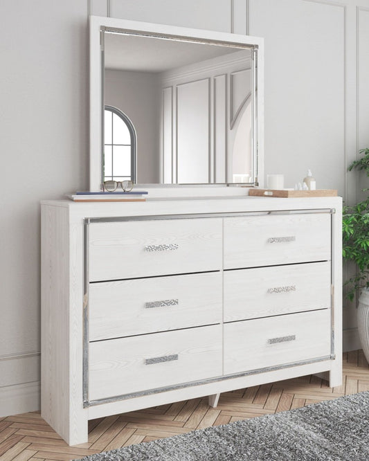 Altyra - Dresser, Mirror, Panel Bookcase Bed 6 Piece Bedroom Sets by Signature Design by Ashley® - Walls Furniture & Mattress