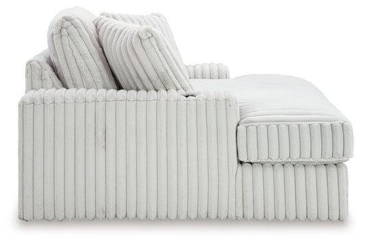 Stupendous - Oversized Chaise - Alloy Chaises by Signature Design by Ashley® - Walls Furniture & Mattress