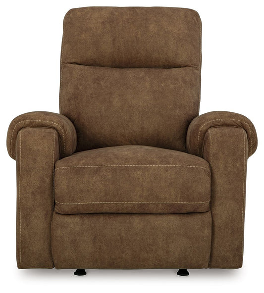 Edenwold - Rocker Recliner - Brindle Rocker Chairs by Signature Design by Ashley® - Walls Furniture & Mattress