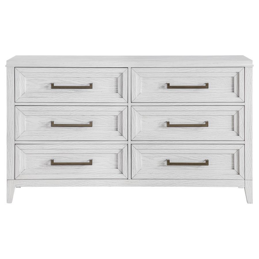 Marielle - 6 - Drawer Bedroom Dresser Dressers by CoasterEveryday - Walls Furniture & Mattress