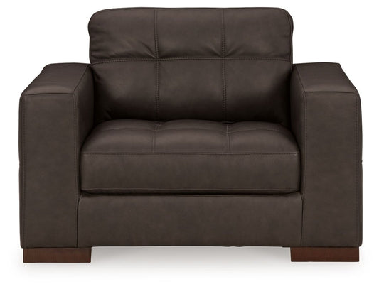 Luigi - Chair And A Half - Thunder Arm Chairs by Signature Design by Ashley® - Walls Furniture & Mattress