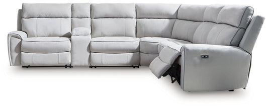 Social Pointe - Reclining Sectional Reclining Sectionals by Signature Design by Ashley® - Walls Furniture & Mattress